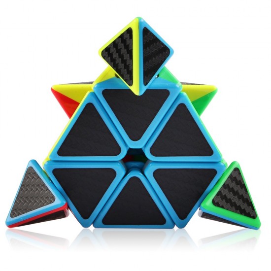 Cub Magic 3x3x3, Moyu MoFangJiaoShi Pyraminx, fibra de carbon, 59CUB-1 Cub Magic 3x3x3, Moyu MoFangJiaoShi Pyraminx, fibra de carbon, 59CUB-1