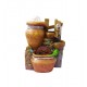Fantana arteziana, cu buton On/off, 3 Vase, 28 cm, 1181CX Fantana arteziana, cu buton On/off, 3 Vase, 28 cm, 1181CX