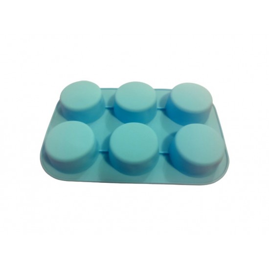 Forma din silicon pentru amandine, 6 cavitati, 78COF