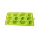 Forma din silicon pentru bomboane, gheata, model Legume, 24D