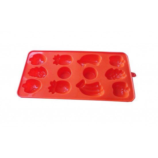 Forma din silicon pentru bomboane, gheata, model Legume, 25D