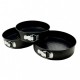 Set 3 Tavi forma rotunda pentru prajituri, bucatarie, Rose, 65COF Set 3 Tavi forma rotunda pentru prajituri, bucatarie, Rose, 65COF