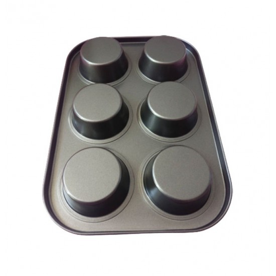 Tava De Copt 6 Briose, 6 Cupe din silicon, 70COF Tava De Copt 6 Briose, 6 Cupe din silicon, 70COF