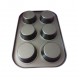 Tava De Copt 6 Briose, 6 Cupe din silicon, 70COF Tava De Copt 6 Briose, 6 Cupe din silicon, 70COF