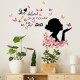 Sticker decorativ, She Believed, 90 cm, 1140STK