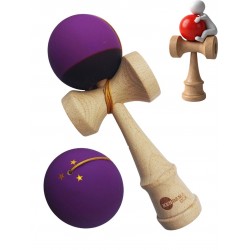 Kendama profesionala, Bila din lemn + Sticker pentru telefon, 124KD