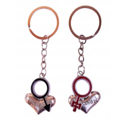 Set 2 brelocuri pentru Chei, Geanta sau Ghiozdan, Inimioare, 12BRL Set 2 brelocuri pentru Chei, Geanta sau Ghiozdan, Inimioare, 12BRL