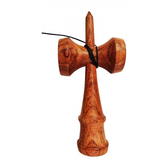 Kendama din lemn natural, Bila lemn + Sticker Waterproof USA pentru telefon, 149KD