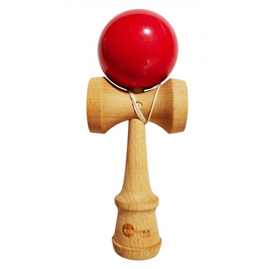 Kendama din lemn natural, Bila lemn + Sticker Waterproof USA pentru telefon, 152KD