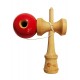 Kendama din lemn natural, Bila lemn + Sticker Waterproof USA pentru telefon, 152KD