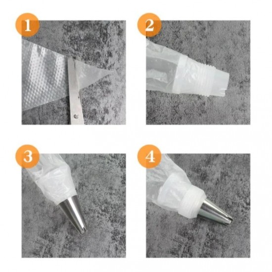 Set 100 de posuri, plastic, 37 cm, 204COF Set 100 de posuri, plastic, 37 cm, 204COF