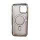 Husa telefon compatibila cu Apple iPhone 12 Pro Max, Silver, 420HT Husa telefon compatibila cu Apple iPhone 12 Pro Max, Silver, 420HT