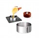 Forma pentru torturi, rotunda reglabila 16-30 cm, Inaltime 8,8 cm, Inox, 461COF Forma pentru torturi, rotunda reglabila 16-30 cm, Inaltime 8,8 cm, Inox, 461COF