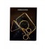 Puzzle brain twister din metal, Pentru copii si adolescenti, 7 cm, 477CUB-2