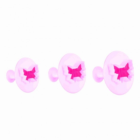Set 3 forme decupatoare, Forma de Fluture, 5 cm, 507COF Set 3 forme decupatoare, Forma de Fluture, 5 cm, 507COF