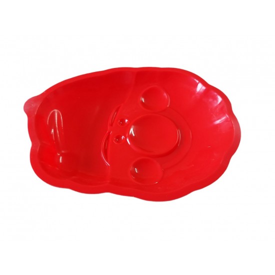 Forma silicon pentru Turta dulce sau Placinta, Spiridus, Rosu, 24 cm, 523COF