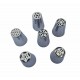 Set 6 Duiuri de Ornament pentru Torturi si Prajituri, 540COF