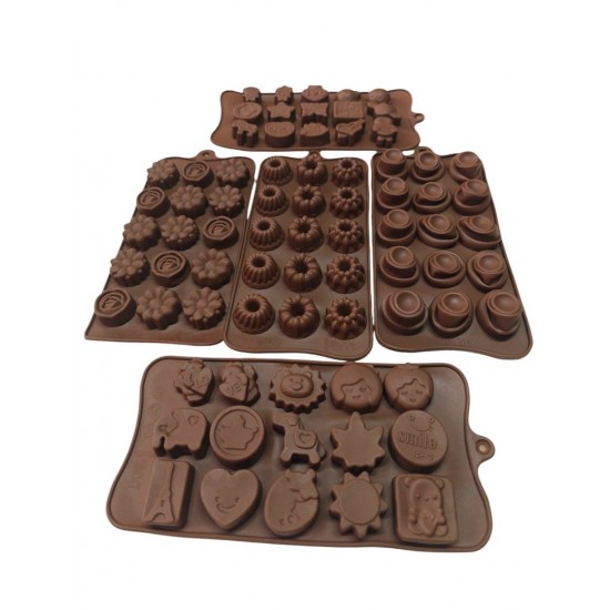 Set Cofetarie si Patiserie 115 piese, Pos ornat, Forme din silicon, 547COF-1