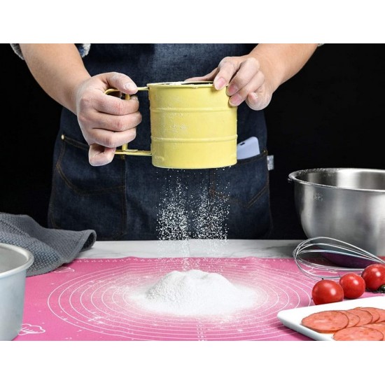 Covoras pentru aluat din silicon, foaie antiaderenta, 60x80 cm, Mov, 558COF Covoras pentru aluat din silicon, foaie antiaderenta, 60x80 cm, Mov, 558COF