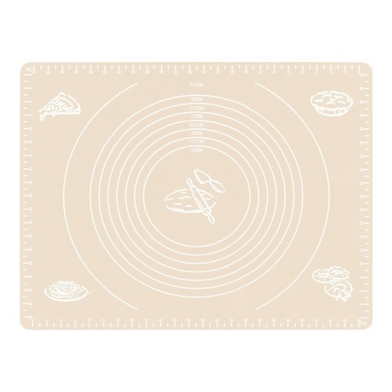 Covoras pentru aluat din silicon, foaie antiaderenta, 60x80 cm, Bej, 559COF Covoras pentru aluat din silicon, foaie antiaderenta, 60x80 cm, Bej, 559COF
