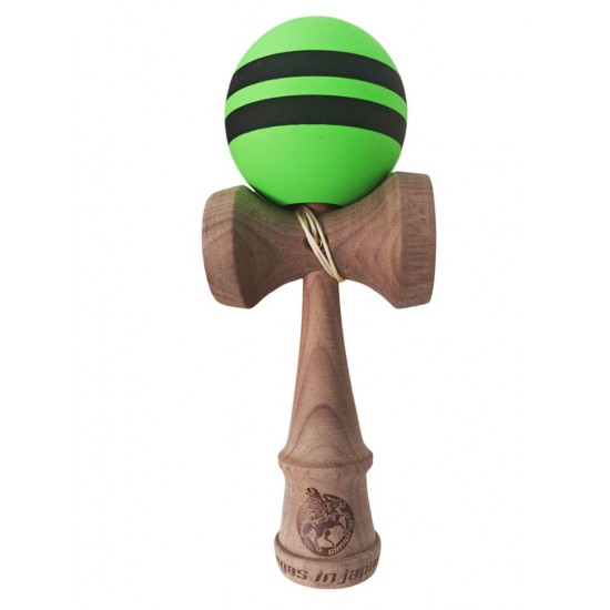 Kendama profesionala, Bila din lemn, Samurai + Sticker pentru telefon, 91KD