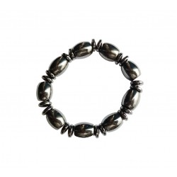 Bratara cu pietre Hematit, Negru, BR65 Bratara cu pietre Hematit, Negru, BR65