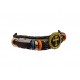 Bratara din piele ecologica, Model Cruce, Negru, BR32 Bratara din piele ecologica, Model Cruce, Negru, BR32