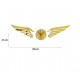 Ceas decorativ de perete, Aripi, Oglinda acrilica, 85 cm, MC-061 Ceas decorativ de perete, Aripi, Oglinda acrilica, 85 cm, MC-061