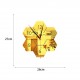 Ceas decorativ de perete, Asimetric, Oglinda acrilica, 27 cm, MC-067 Ceas decorativ de perete, Asimetric, Oglinda acrilica, 27 cm, MC-067
