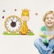Ceas decorativ de perete, Girafa, Ceas cu Autocolant, 53 cm, CD865 Ceas decorativ de perete, Girafa, Ceas cu Autocolant, 53 cm, CD865