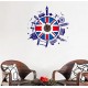 Ceas decorativ de perete, London, Ceas cu Autocolant, 52 cm, CD861 Ceas decorativ de perete, London, Ceas cu Autocolant, 52 cm, CD861
