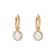 Cercei argint, Placat cu Aur roz 14k, Cristale Zirconiu White, A4S37124 Cercei argint, Placat cu Aur roz 14k, Cristale Zirconiu White, A4S37124