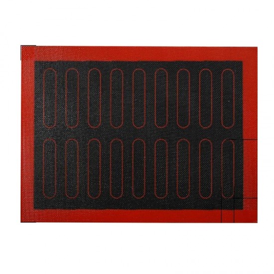 Covoras microforat pentru copt eclere, foaie antiaderenta, 40x30 cm, 18 Eclere, Maro, 397COF Covoras microforat pentru copt eclere, foaie antiaderenta, 40x30 cm, 18 Eclere, Maro, 397COF