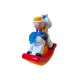 Cowboy pe cal, Balanseaza lumineaza si canta, Rosu, 17135SX Cowboy pe cal, Balanseaza lumineaza si canta, Rosu, 17135SX