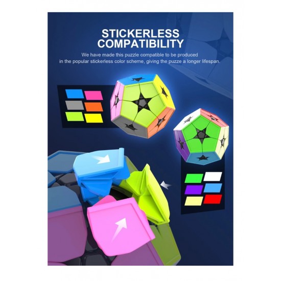 Cub Magic 2x2x2, MoYu Meilong Kibiminx, Stickerless, 399CUB-1 Cub Magic 2x2x2, MoYu Meilong Kibiminx, Stickerless, 399CUB-1