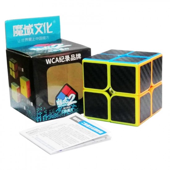 Cub Magic 2x2x2, Moyu Meilong Carbon Fiber, 285CUB-1 Cub Magic 2x2x2, Moyu Meilong Carbon Fiber, 285CUB-1