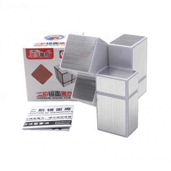 Cub Magic 2x2x2 ShengShou Mirror, Silver, 451CUB-1 Cub Magic 2x2x2 ShengShou Mirror, Silver, 451CUB-1