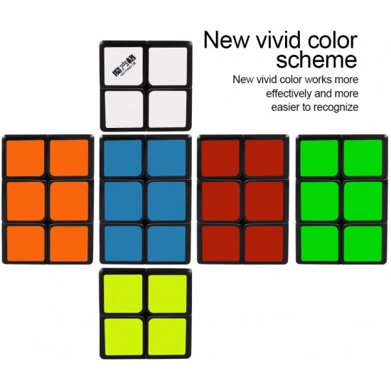 Cub Magic 2x2x3 QiYi SpeedCube, Black, 294CUB-1 Cub Magic 2x2x3 QiYi SpeedCube, Black, 294CUB-1