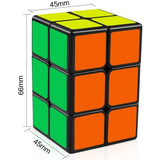 Cub Magic 2x2x3 QiYi SpeedCube, Black, 294CUB-1 Cub Magic 2x2x3 QiYi SpeedCube, Black, 294CUB-1