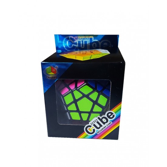 Cub Magic 3x3x3 FanXin Megaminx, Black, 424CUB-1 Cub Magic 3x3x3 FanXin Megaminx, Black, 424CUB-1