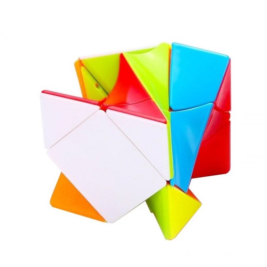 Cub Magic 3x3x3, FanXin Skewb Twisty, Multicolor, 487CUB Cub Magic 3x3x3, FanXin Skewb Twisty, Multicolor, 487CUB