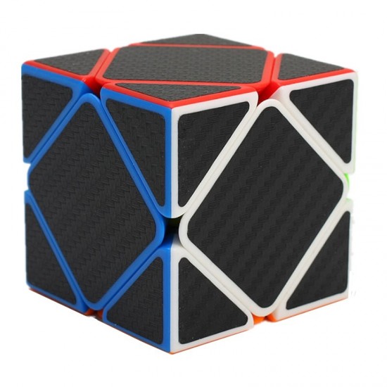 Cub Magic 3x3x3 Moyu MeiLong Skewb, Fibra de carbon, 447CUB-1 Cub Magic 3x3x3 Moyu MeiLong Skewb, Fibra de carbon, 447CUB-1