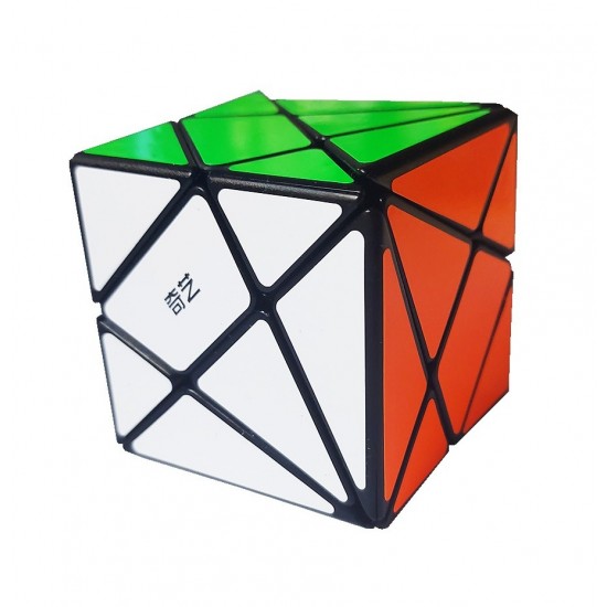 Cub Magic 3x3x3 QiYi Axis Speedcube, Black, 461CUB-1 Cub Magic 3x3x3 QiYi Axis Speedcube, Black, 461CUB-1