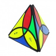 Cub Magic 3x3x3, QiYi Clover Pyraminx, Black, 468CUB-1 Cub Magic 3x3x3, QiYi Clover Pyraminx, Black, 468CUB-1