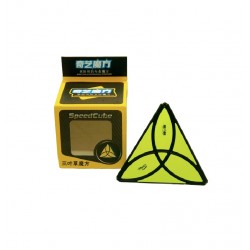 Cub Magic 3x3x3, QiYi Clover Pyraminx, Black, 468CUB-1 Cub Magic 3x3x3, QiYi Clover Pyraminx, Black, 468CUB-1