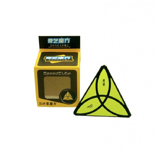 Cub Magic 3x3x3, QiYi Clover Pyraminx, Black, 468CUB-1 Cub Magic 3x3x3, QiYi Clover Pyraminx, Black, 468CUB-1