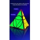 Cub Magic 3x3x3, QiYi Coin Tetrahedron Pyraminx , Black, 301CUB-1 Cub Magic 3x3x3, QiYi Coin Tetrahedron Pyraminx , Black, 301CUB-1