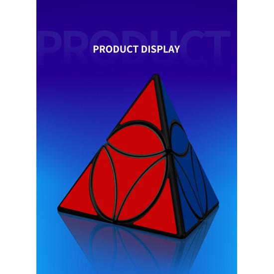 Cub Magic 3x3x3, QiYi Coin Tetrahedron Pyraminx , Black, 301CUB-1 Cub Magic 3x3x3, QiYi Coin Tetrahedron Pyraminx , Black, 301CUB-1