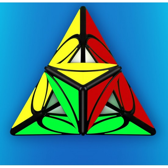 Cub Magic 3x3x3, QiYi Coin Tetrahedron Pyraminx , Black, 301CUB-1 Cub Magic 3x3x3, QiYi Coin Tetrahedron Pyraminx , Black, 301CUB-1