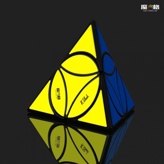 Cub Magic 3x3x3, QiYi Coin Tetrahedron Pyraminx , Black, 301CUB-1 Cub Magic 3x3x3, QiYi Coin Tetrahedron Pyraminx , Black, 301CUB-1